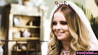 Big tits bride to be enjoys hardcore sex