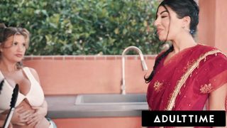 ADULT TIME OUTDOOR HERMAPHRODITISM JISM FESTIVAL! THREESOME WITH JASMINE SHERNI, ANDIE ANDERSON, & ROXIE SINNER