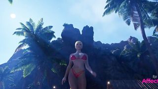 Treasure Island - Futanari Porn Game