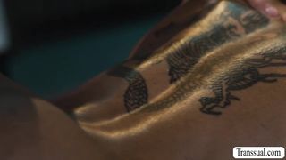 Masseur massages customers ass and fucks it after