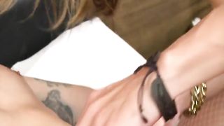 DESIRE TRANSGENDER PRINCESS - Tgirl Stefany Princess Receives a Uber-cute Fellatio