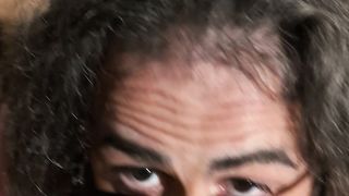 Cardiff sissy Danielle sucks cock and takes a facial