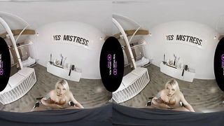 Dominant Trans Aubrey Kate fucks you During celebration time Vr
