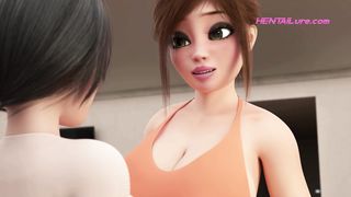MILF Shared Once Again ◉ PREMIUM 3D FUTA Threesome