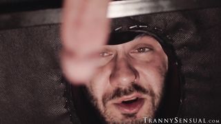 Injured Johnny Hill gets ravaged by trans Doctor Lianna Lawson