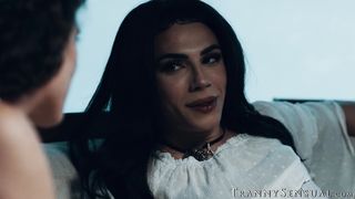 TS stepmom Ariel Demure and  Victoria Voxxx confess forbidden lust