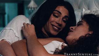 TS stepmom Ariel Demure and  Victoria Voxxx confess forbidden lust