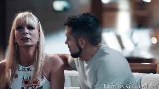 Trans stepmom Jamie French lost her ring but finds Dante Colles cock