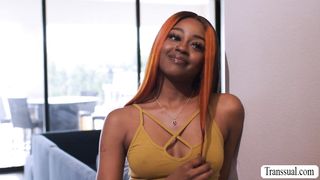 StepDads Shemale Date Wont Wait For Dick