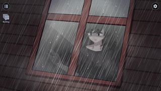 Homeless girl in someone's attic!