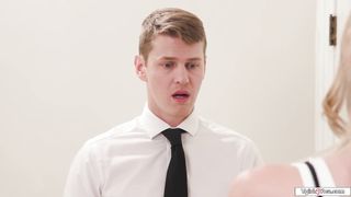 Shemale boss Jade Venus normally does not fuck her employees