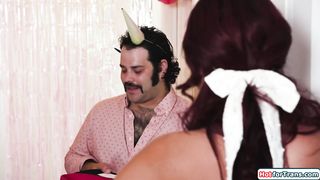 Trans Avery Lust and guy need more than 7 minutes in heaven