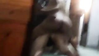 Spectacular XXL penis tranny romps her boy raunchy