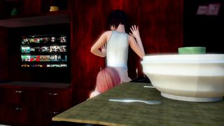 Futa on Masculine where dickgirl convinced the bashful fellow to attempt bang-out in his culo. 3 DIMENSIONAL Buttfuck Fuckfest Cartoon