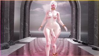 A futa nymph with a immense caboose dreamed her ebony gf to pulverize her with her black fuckpole - cartoon hermaphroditism hook-up