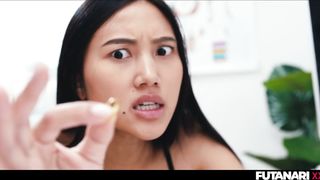 May Thai Takes Futa Pills - Dark-skinned Japanese Pinay Thai Gets larger Hermaphroditism Trunk Sandy-haired Jizm In Jaws