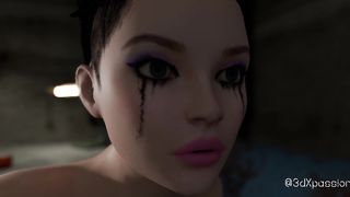 VR Nexus-trio Ashfall — Taryn the tranny hunter takes her reward in destroyed US bunker