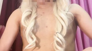 Filipina trans draining with meaty manstick and ample explosion