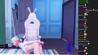 bimbo streamer left behind to turn off the geyser to have rock hard ass fucking hookup with playthings sims me manga porn