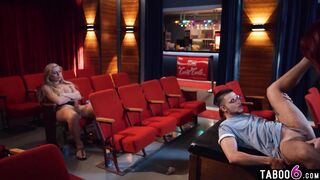 OUTRAGEOUS Dude with a cooch tag teamed by 2 scorching transgender princesses