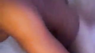 Hetero Latino humps himself and transgirl sans a condom