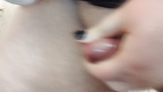 Plump POINT OF VIEW Transgirl Boinks Lovemaking Plaything n' Cum shots