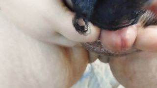 Plump POINT OF VIEW Transgirl Boinks Lovemaking Plaything n' Cum shots