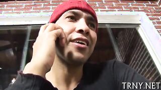 Lovemaking-hungering tgirl going bad