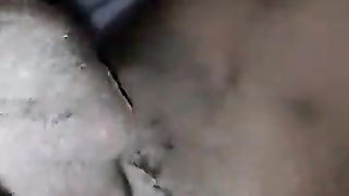 No condom BIG BLACK COCK tearing up She-creature Bootie