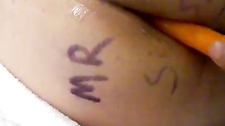 Lexi sissy teaching with carrot