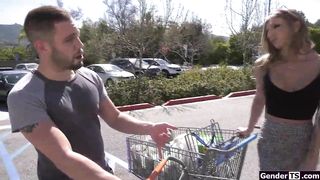 GenderTS.com - Tgirls Jade Venus n Nicole Korskova ass-fuck