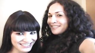 Steamy amateur ts taunting