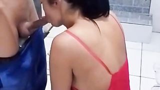 Gas delivery fellow gobbled me