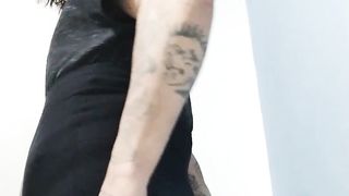 One of THE Hottest vídeos of me Highly glorious mini-skirt assistant Gams greased punk make-up