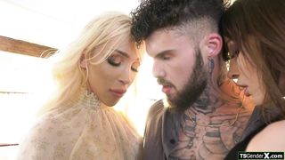 Hot big tits shemale girlfriends know no guy can resist them