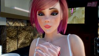 Futa fuckfest - Fellow's arse waiting for pipe