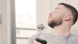 Femboy Mikey Vega surprises boyfriends Roommate Marcus McNeil