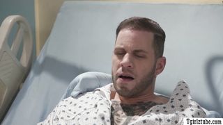 Naughty TS nurse Kasey Kei wants to play patient