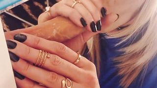 Sissy taunt in underwear frolicking with my fucktoy