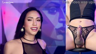 Dual Jizz Cascade Seated Taunt with My Naughty Face and Penis