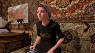 2 sissy stud wnat futa Cougar's man rod and arse - cartoon 3some hermaphroditism ladyboy dual assfuck