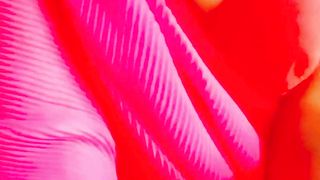 Indian Ass bandit Crossdresser Gaurisissy pressing her ample funbags in rosy saree