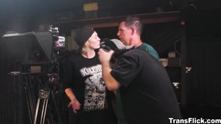 Then the camera starts rolling and the real fun begins