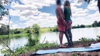 23CM TALENTED MASCULINE RAIDINGTO THE HOE'S BOOTY BY THE LAKE