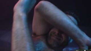 Good-sized breasts she-male alien Ariel Demure anals her human subject (Joel Someone)