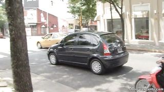 Rarest Film With Angetina Platinum-blonde Tgirl Natalia