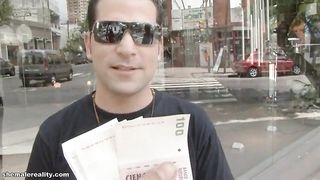 Rarest Film With Angetina Platinum-blonde Tgirl Natalia