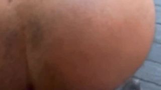 PLUNGING MY CORNHOLE WITH TRUNK