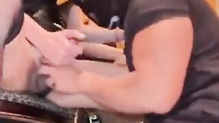 . Glorious Chinese T-models Shag Other And Receive A Meaty Shaft In Rectal Fuck-a-thon -