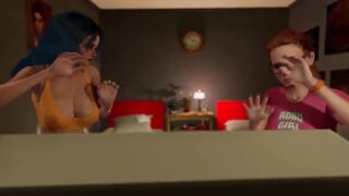 2 roomies grew spears and determined to have hump - futa on futa